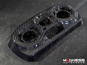 Alfa Romeo 4C Climate Control Cover - Carbon Fiber Alfa Romeo 4C Climate Control Cover - Carbon Fiber